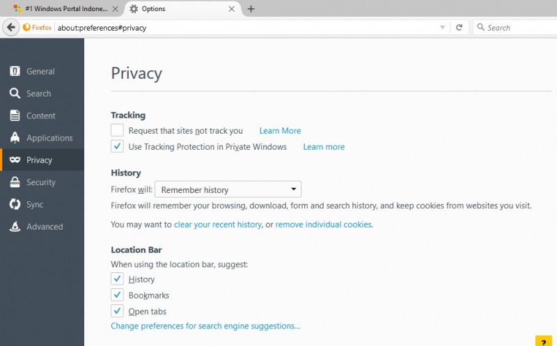 Firefox 42 Dirilis dengan Fitur Andalan Baru: Tracking Protection, Apa Itu dan Gimana Cara Menggunakannya?