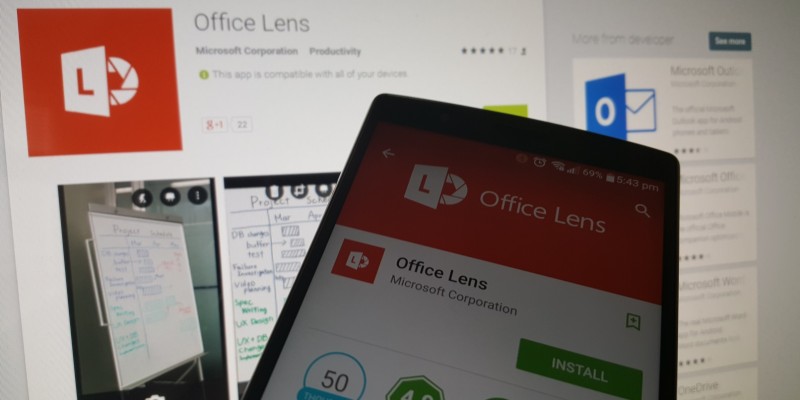 Menang Tandang : Microsoft Office Lens & Word Masuk Jajaran Aplikasi apps Terbaik 2015