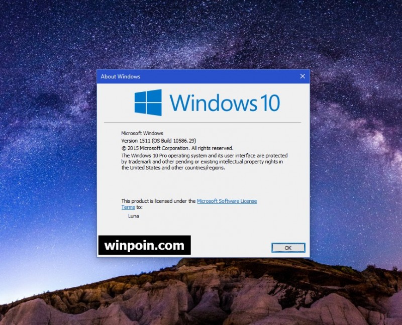 Kumulatif Update Windows 10