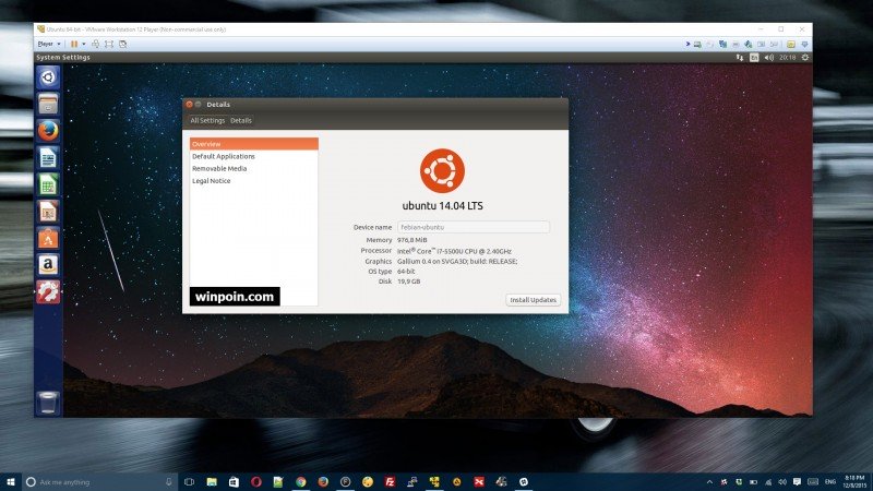 Cara Install Ubuntu Linux di VMware