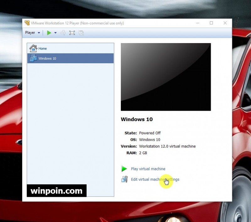 Cara Install Windows 10 di VMware Virtual Machine
