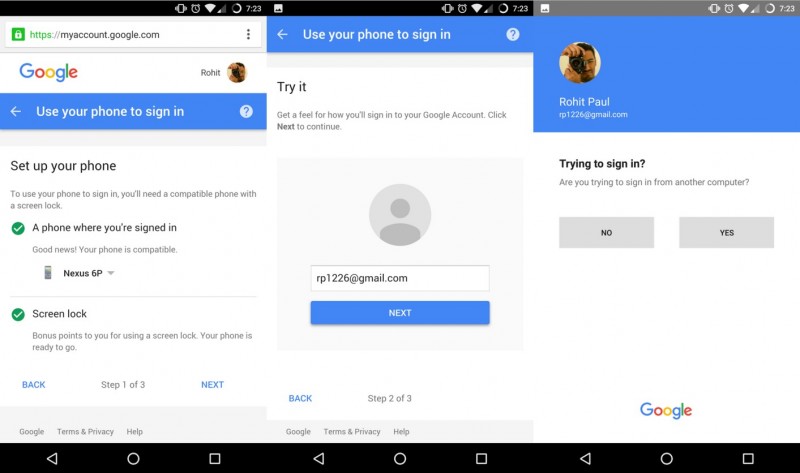 Sebentar Lagi Kamu Bisa Login ke Google Account Menggunakan Smartphone, Tanpa Perlu Password!