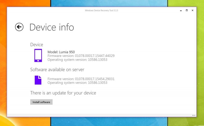 Windows Device Recovery Tool Diupdate untuk Lumia 550, 950, dan 950