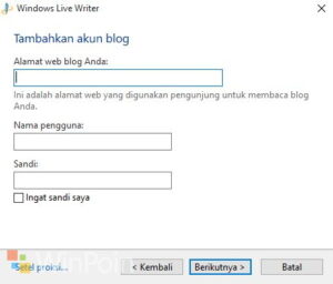Blogging Offline dengan Windows Live Writer