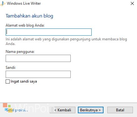 Blogging Offline dengan Windows Live Writer