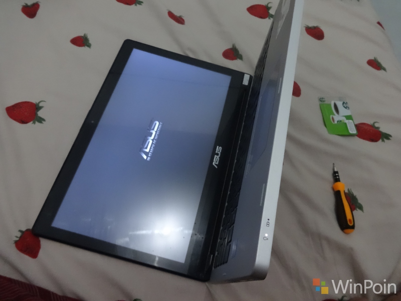 Cara Upgrade RAM di Asus Transformer Book Flip TP500L