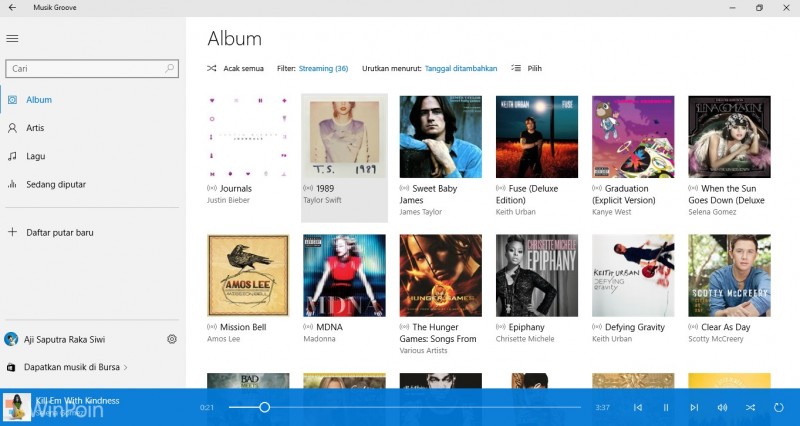 Tips Menggunakan Groove Music