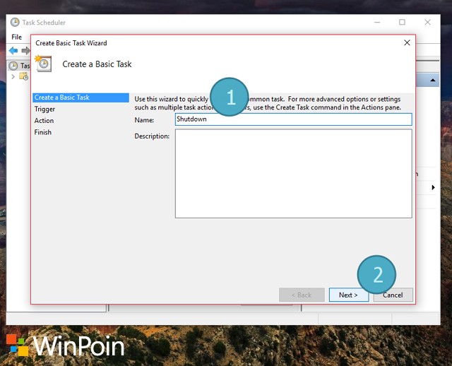 cara auto shutdown windows 8