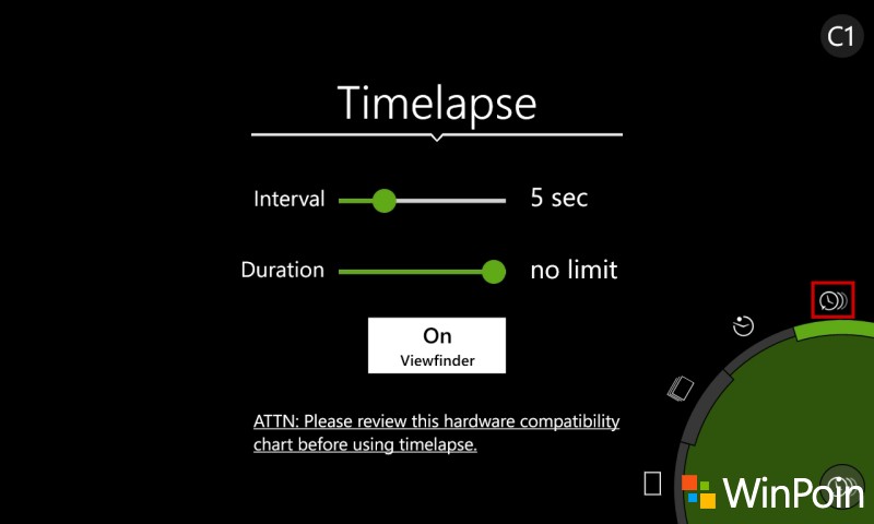 Cara Mengambil Foto Timelapse Menggunakan Aplikasi Proshot di Lumia