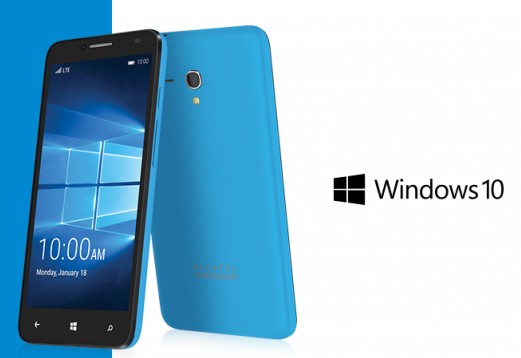 Idol Pro 4 Device Flagship Windows 10 Mobile Dari Alcatel