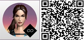 QR Lara Croft GO