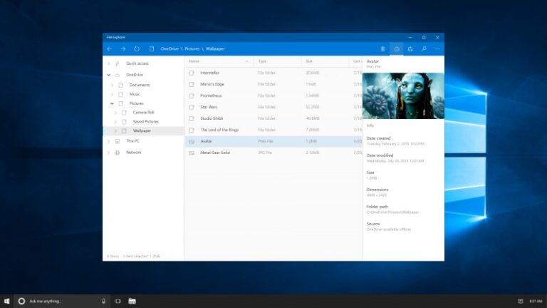 Bagaimana Jika File Explorer Windows 10 Disulap Jadi Modern Seperti Ini