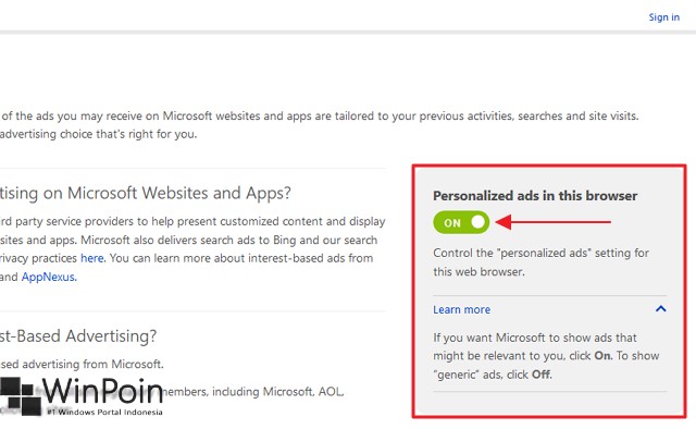  memang cukup keren dengan segudang fitur didalamannya 3 Cara untuk Mematikan Personalized Ads (Advertising ID) di Windows 10
