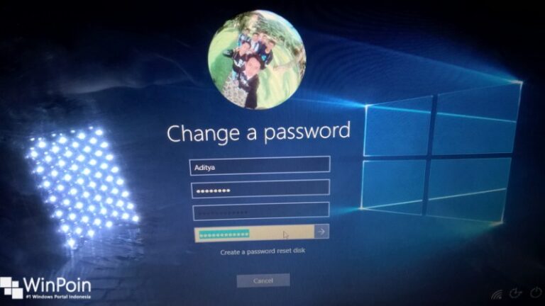 how to reset windows 10 local account password