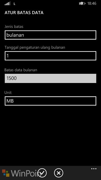 Menghemat Data dengan Sensor Data