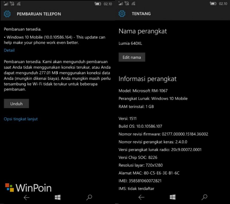 Review Windows 10 Mobile Final