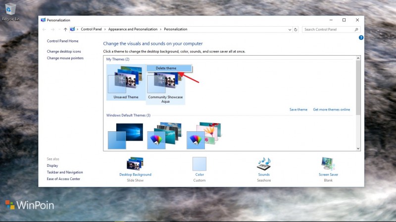 Cara Menginstal dan Menghapus Tema di Windows 10