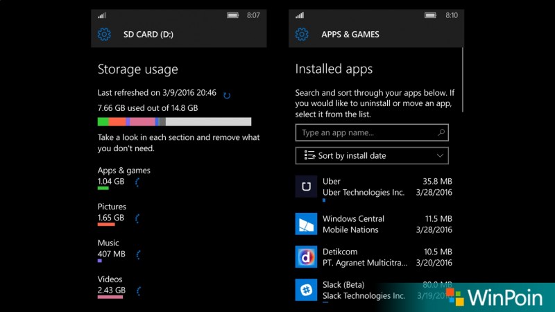 Storage Windows 10 Mobile-1