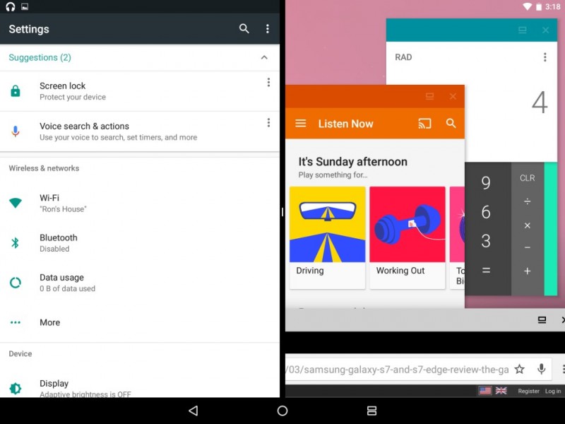 Freeform: Android N Kini Juga Support Multi-window Seperti Windows