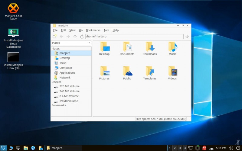 Manjaro LXQt 16.03: Distro Linux yang Mirip Banget Sama Windows 10