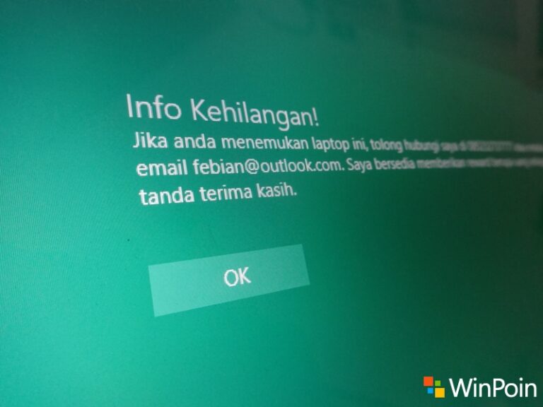 Dengan Cara Ini Kamu Bisa Menambahkan Pesan Apapun di Login Screen Windows