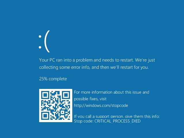 Microsoft Menambahkan QR Code saat BSOD pada Windows 10