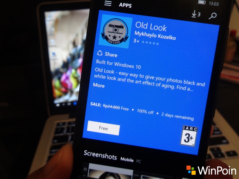 Aplikasi "Old Look" untuk Windows 10 / Mobile Sedang Digratisin di Windows Store!