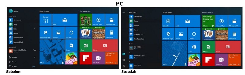 Microsoft Berencana Merubah Tampilan 'All Apps' Pada Start UI Windows 10 dengan Bantuan Feedback dari Insider