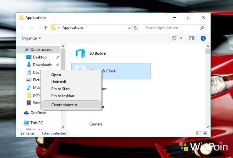 Mengakses Semua Apps di Start Menu Melalui Satu Folder Desktop Windows 10