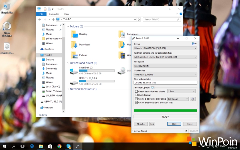 Cara Membuat Bootable USB Flashdisk Ubuntu di Windows (Full Tutorial)