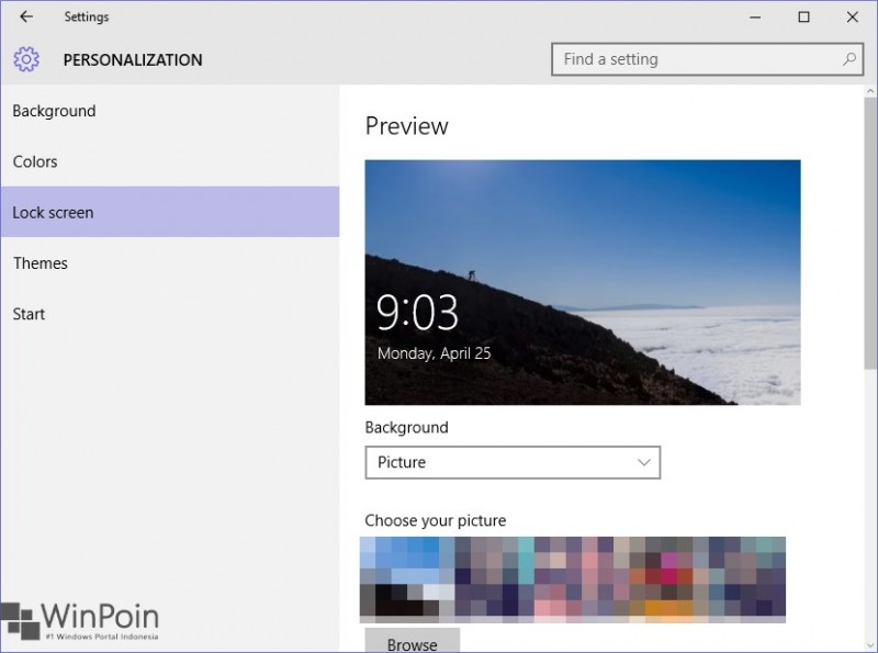 cara mengaktifkan windows spotlight (1)