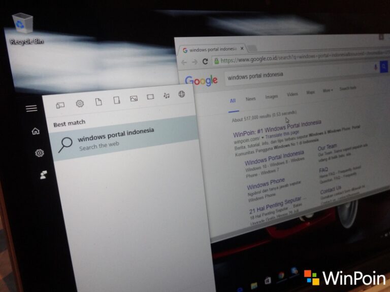 Tweak untuk Membuat Windows 10 Pake Chrome dan Google di Hasil Pencarian Cortana