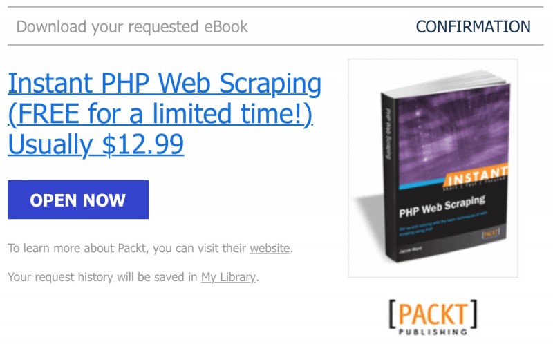 Download Ebook: Jago Membuat Aplikasi Web Scrapping Sendiri dengan PHP (Senilai $12.99), GRATIS!