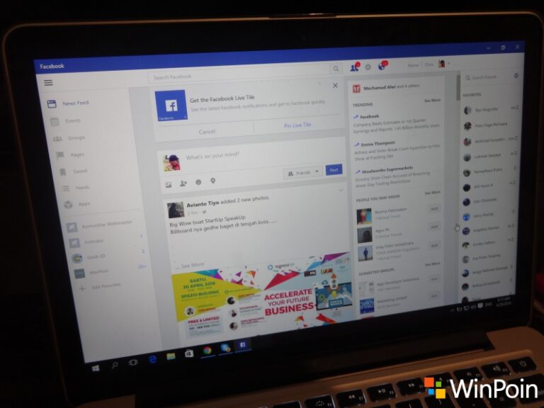 HOT: Aplikasi Official Facebook & FB Messenger untuk Windows 10 Sudah Dirilis