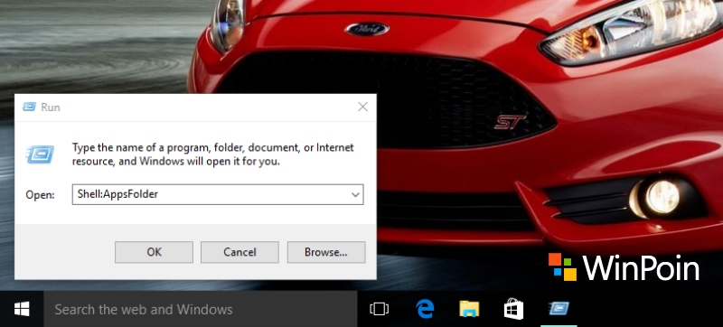 Cara Membuat Shortcut Modern Apps di Desktop Windows 10