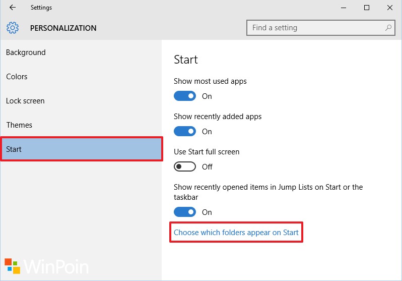 Cara Mengembalikan Menu Setting Pada Start Menu Windows 10