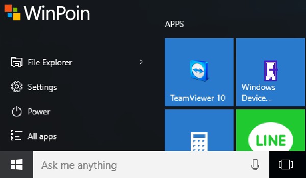 Cara Mengembalikan Menu Setting Pada Start Menu Windows 10