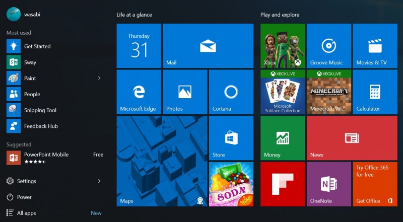 Seperti Inilah Start Menu Baru di Windows 10 Anniversary Update, Yes or No?