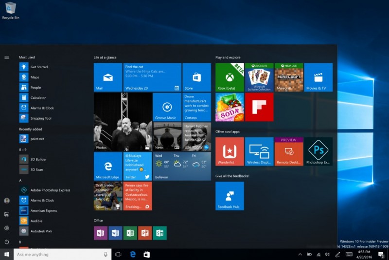 Windows 10 PC Build 14328 Dirilis, Ada Banyak Sekali Fitur Baru