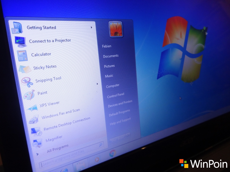 Jatuh Cinta Lagi dengan Windows 7