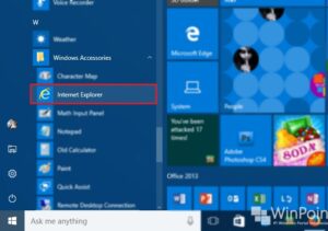 5 cara membuka internet explorer di windows 10 (4)