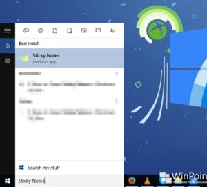 6 cara membuka sticky notes di windows 10 (8)