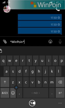 Cara Merubah Format Text di WhatsApp Windows Phone