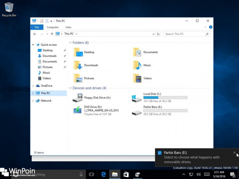 Cara Membuat Partisi Baru di Windows 10 | WinPoin