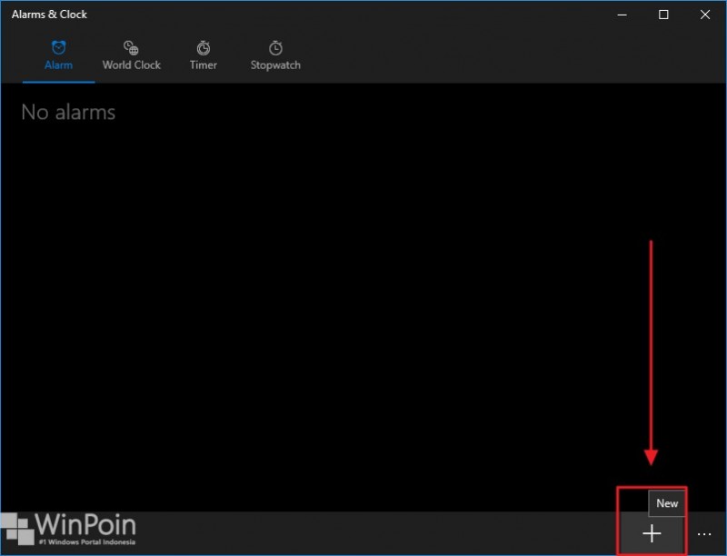 cara membuat alarm di windows 10 (2)