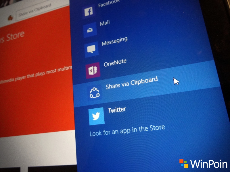 Cara Copy Link Aplikasi di Windows Store