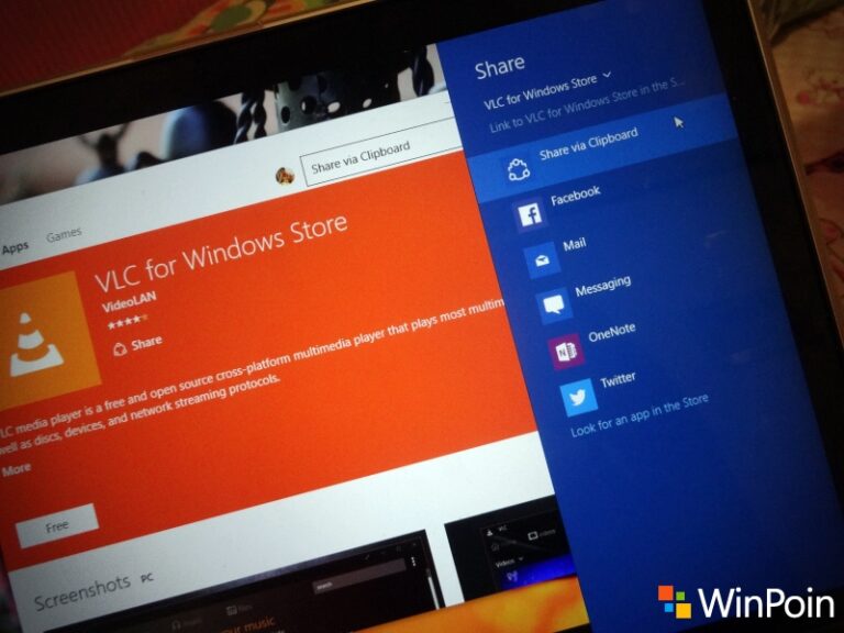 Cara Copy Link Aplikasi di Windows Store