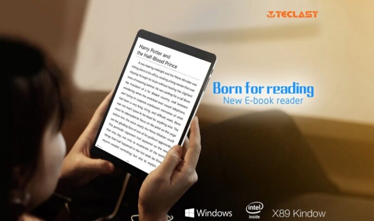 Teclast X89 Kindow: Tablet Ebook Reader Windows 10 Murah ala "Kindle"