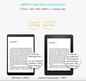 Teclast X89 Kindow: Tablet Ebook Reader Windows 10 Murah ala "Kindle"