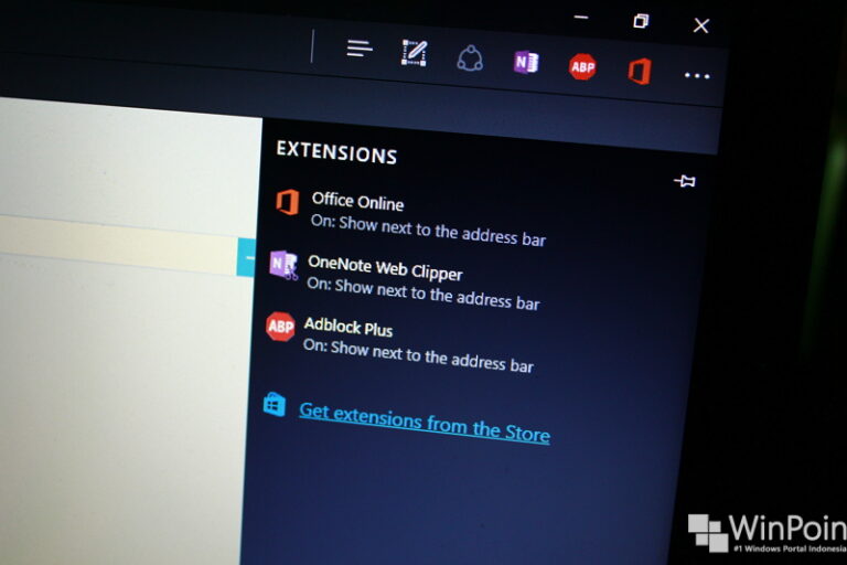 mengaktifkan atau mematikan ekstensi microsoft edge (1)